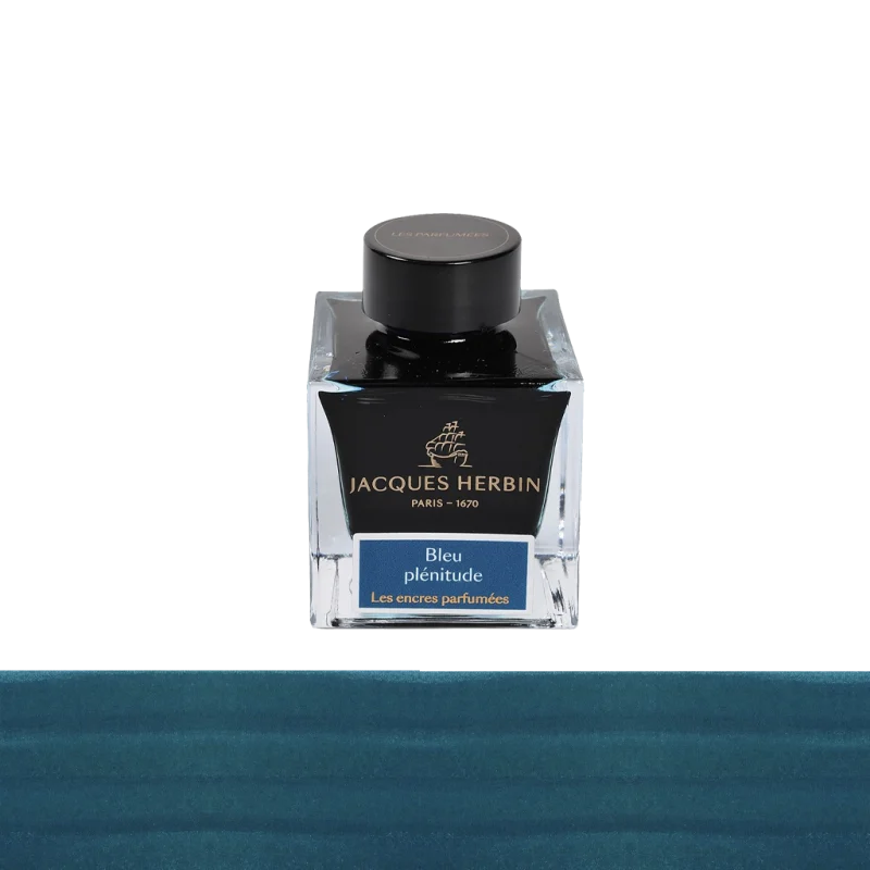 Jacques Herbin Scented Bleu Plénitude Bottled Ink - 50ml